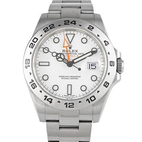 rolex explorer ii 40th anniversary watch|rolex explorer 40 price.